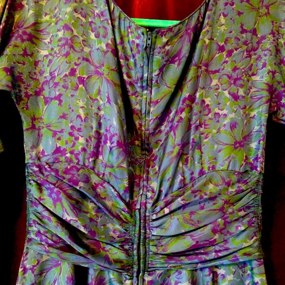 R&K Originals Blue print dress. - Picture 8 of 15